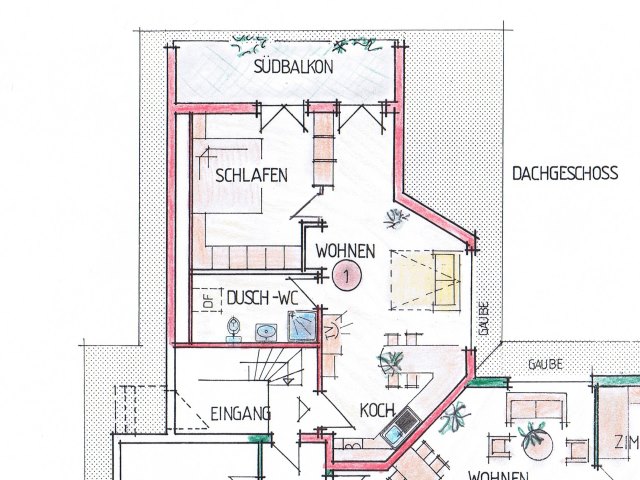 Grundriss Ferienwohnung (1)